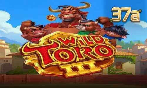 O touro Toro em uma rua ensolarada da Espanha no slot Wild Toro 3